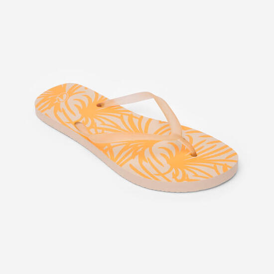 Tongs femme, 120 Palmer orange