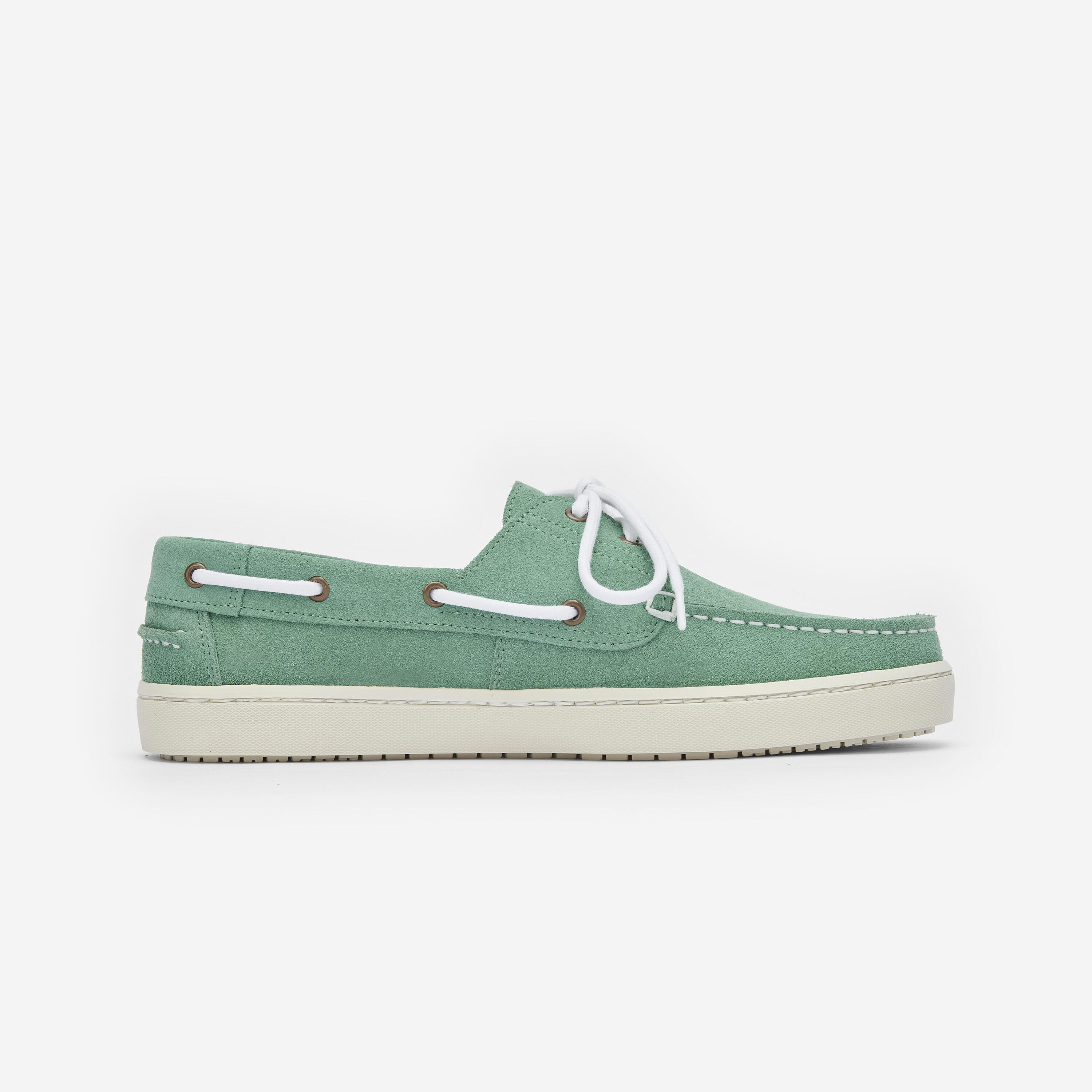 Chaussure bateau 120 nubuck vert 5/5