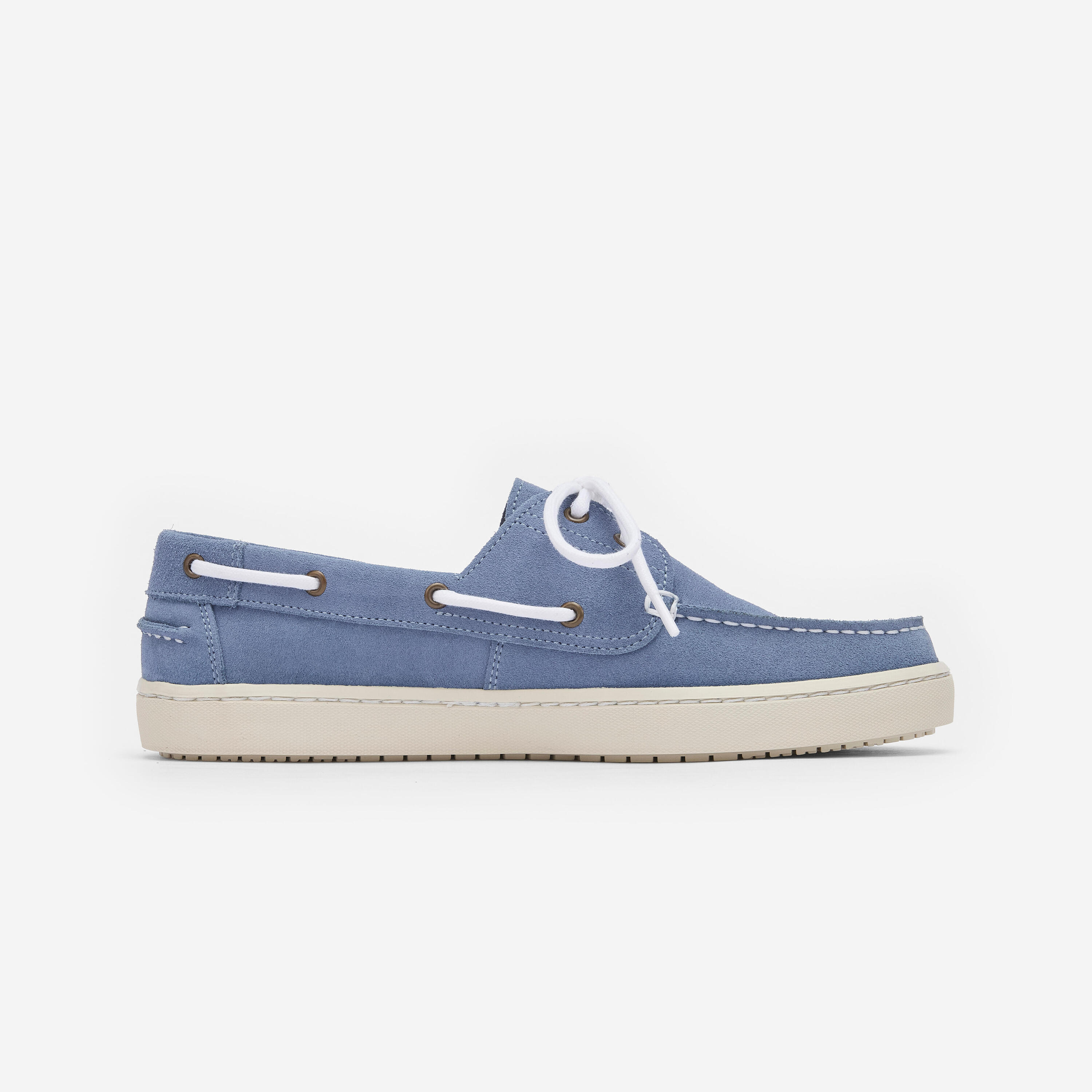 Chaussure bateau nubuk, 120 bleu 5/5