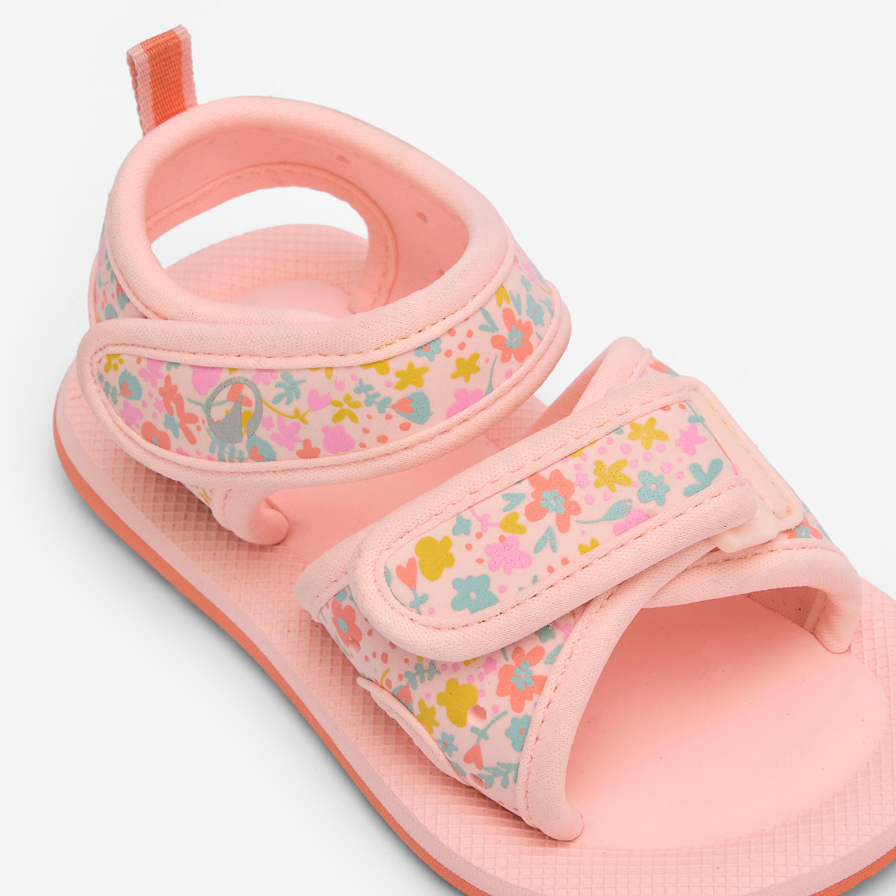 Schuhe Baby-/Kinder-Poolsandalen, mimi Koralle 4/5