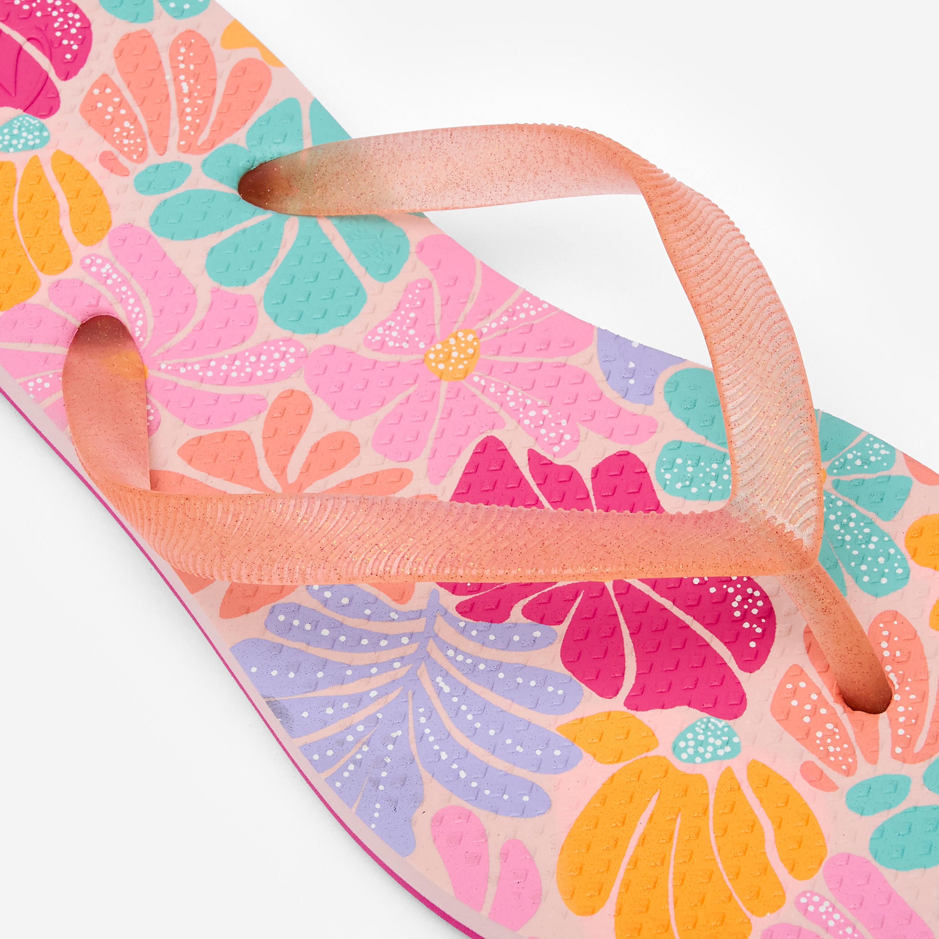 Kinder-Flip-Flops 500 Flowy rosa 5/8