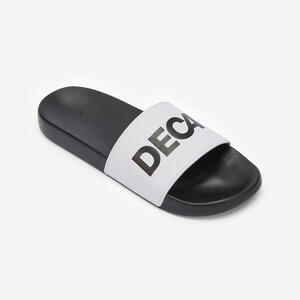 Chanclas Piscina Collector Decathlon Negro Blanco