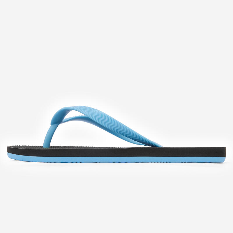 Papuci tongs 500 Bleu Negru și Albastru Copii