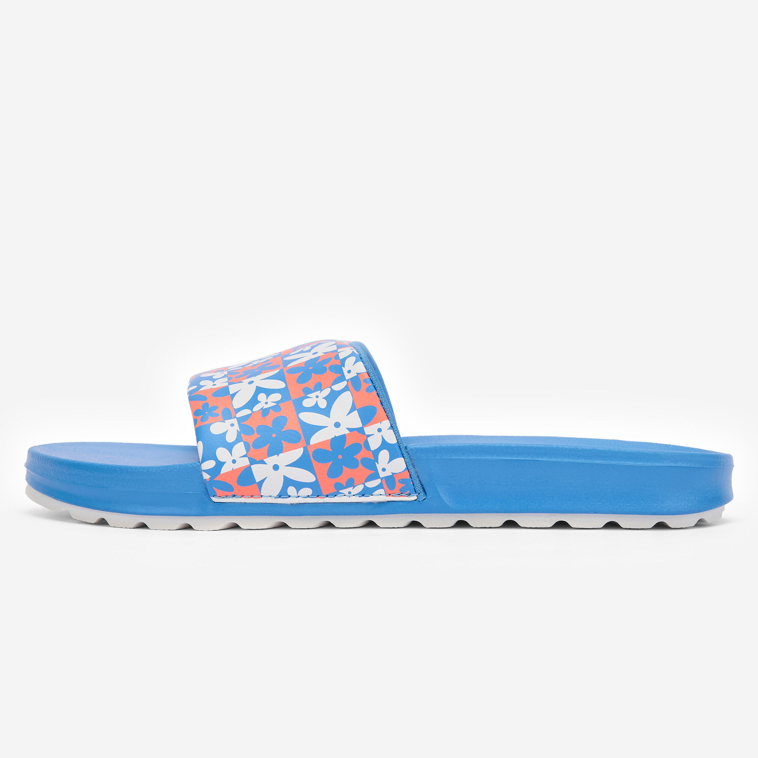 Kinder-Badelatschen 550 Daisy blau 4/5