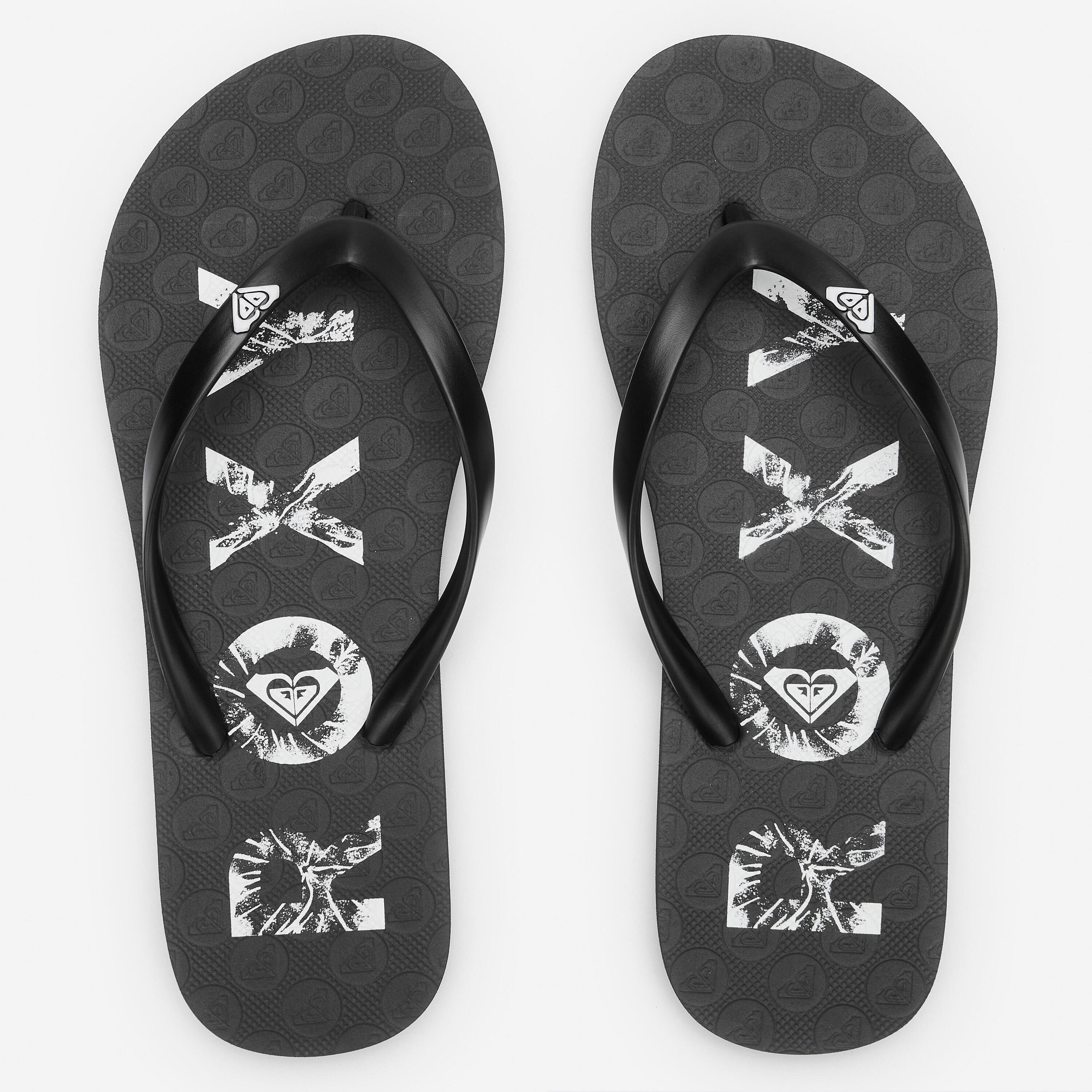 Chinelos de surf mulher, To the Sea preto OP 2/6