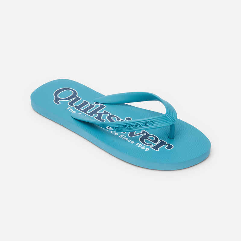 Men’s surfing flip-flops, Til 69 Java, aqua blue - Decathlon