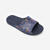 Claquettes de piscine enfant, Slap 500 magic bleu marine