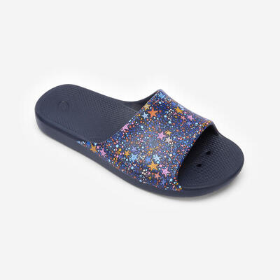 Badslippers slap 500 kinderen marineblauw