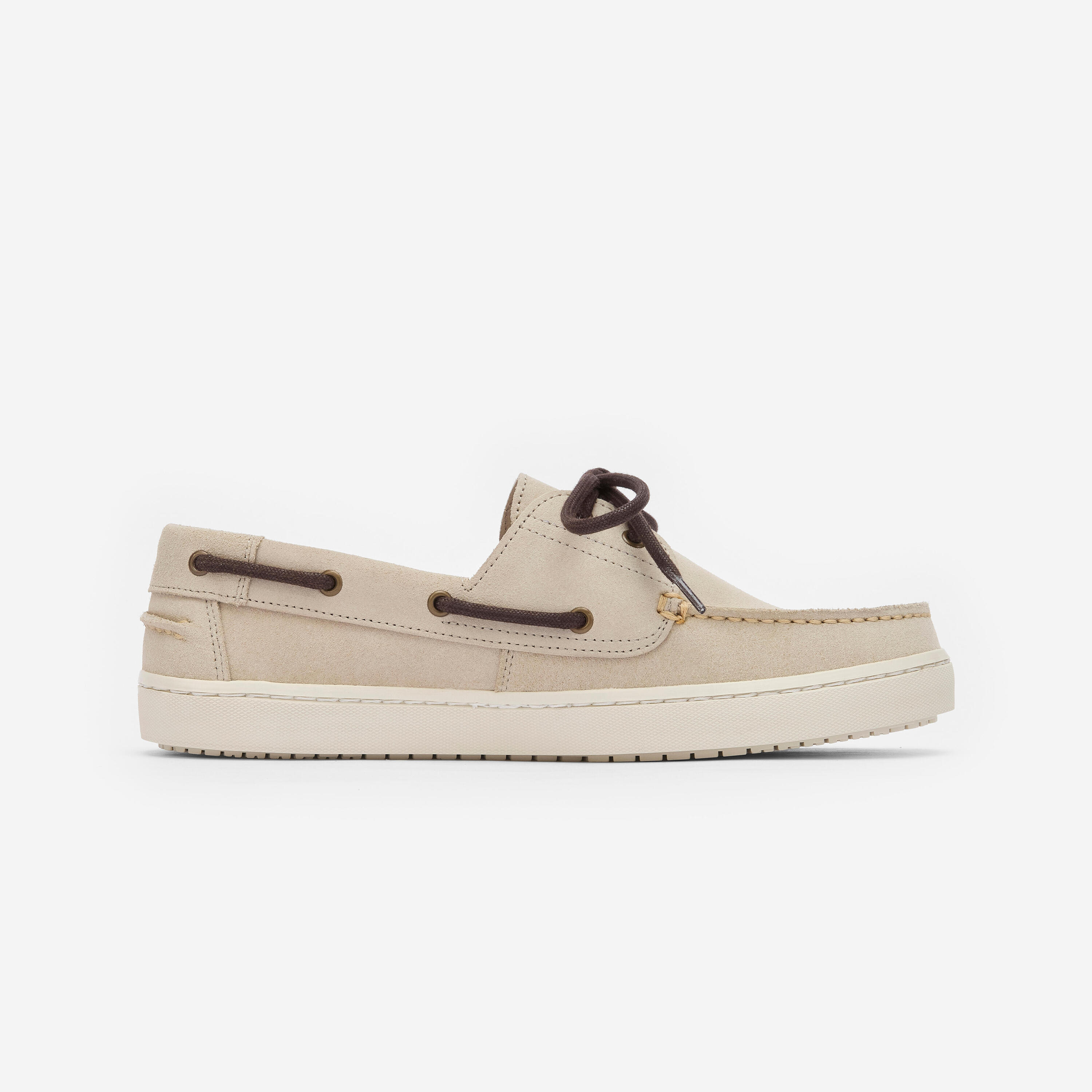 Chaussure bateau nubuk, 120 beige 5/6