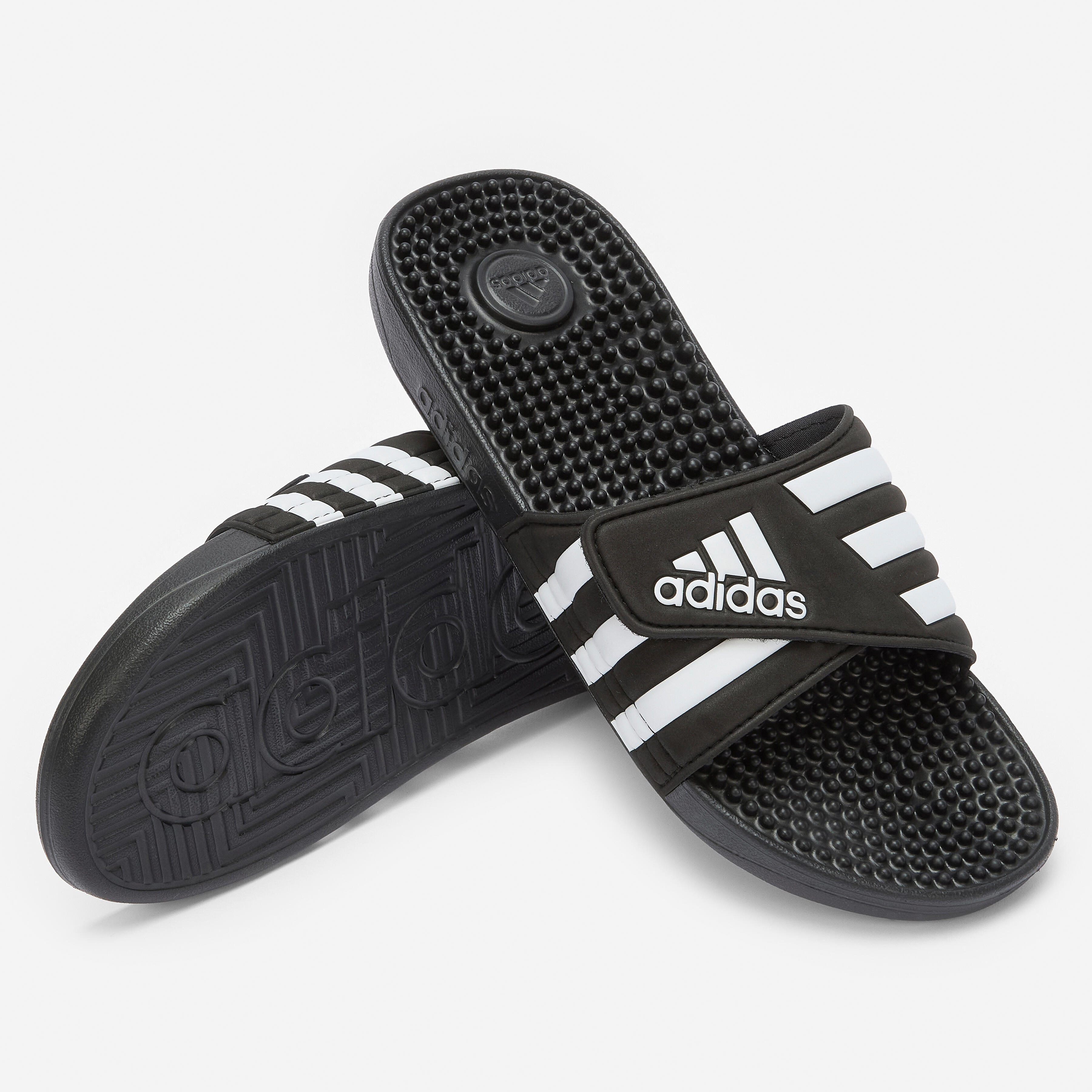 ADIDAS ADIDAS Adissage bazénové šľapky čierne 42 · záber 4