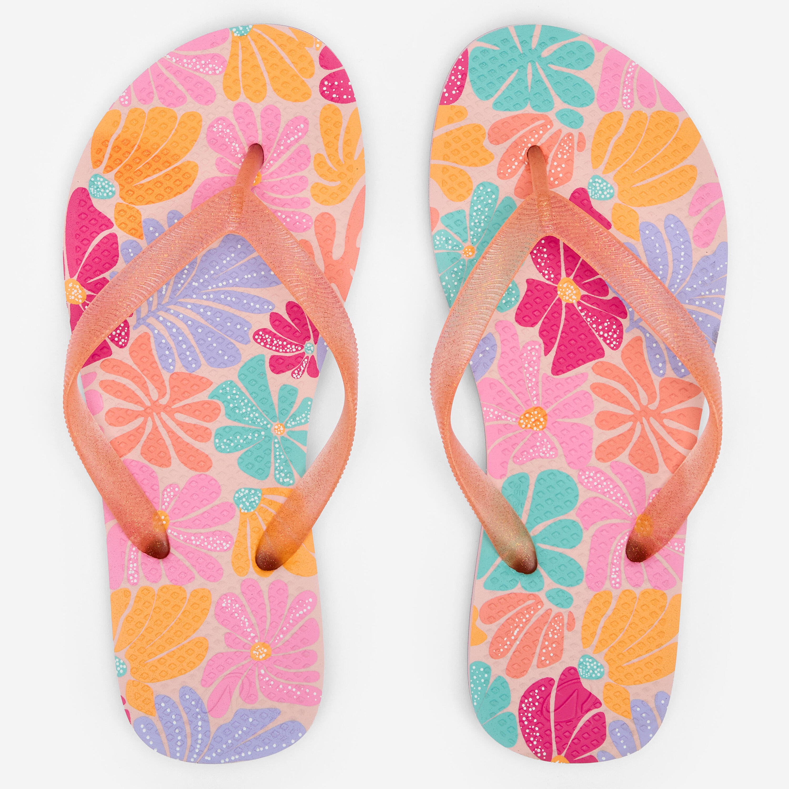 Kinder-Flip-Flops 500 Flowy rosa 2/8