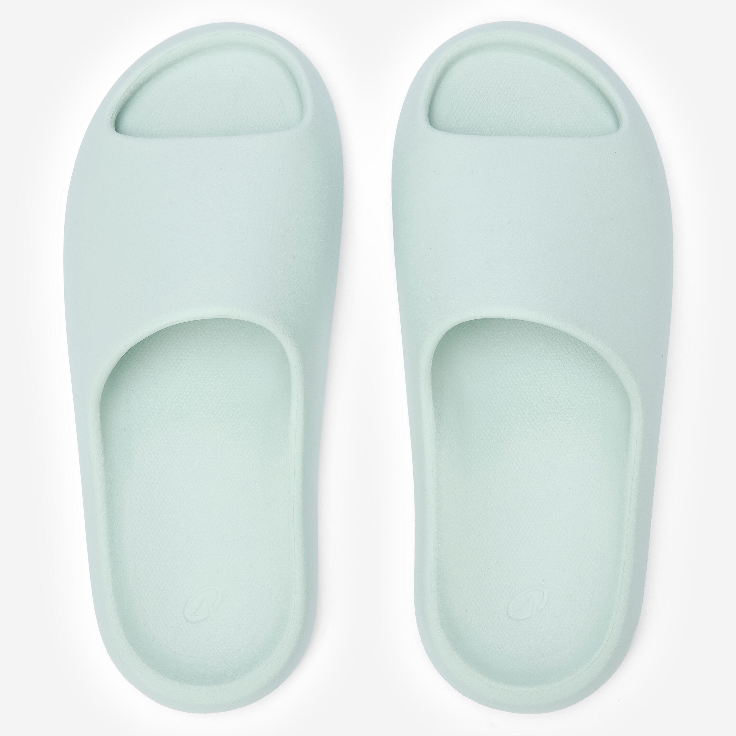 Claquettes de piscine, Style 500 vert clair 5/7