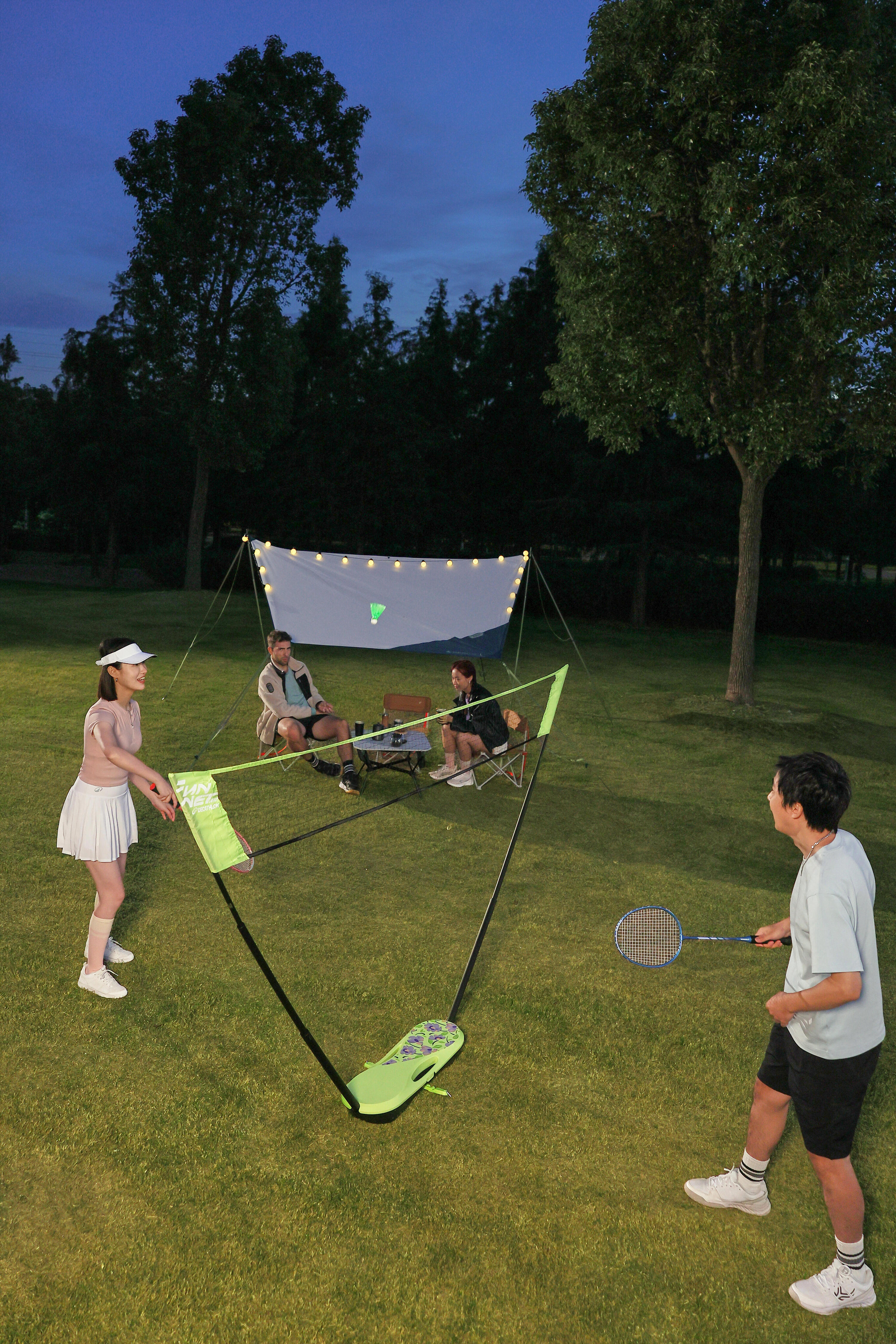 Volani badminton PSC 130 NITE plastica x3 12/17