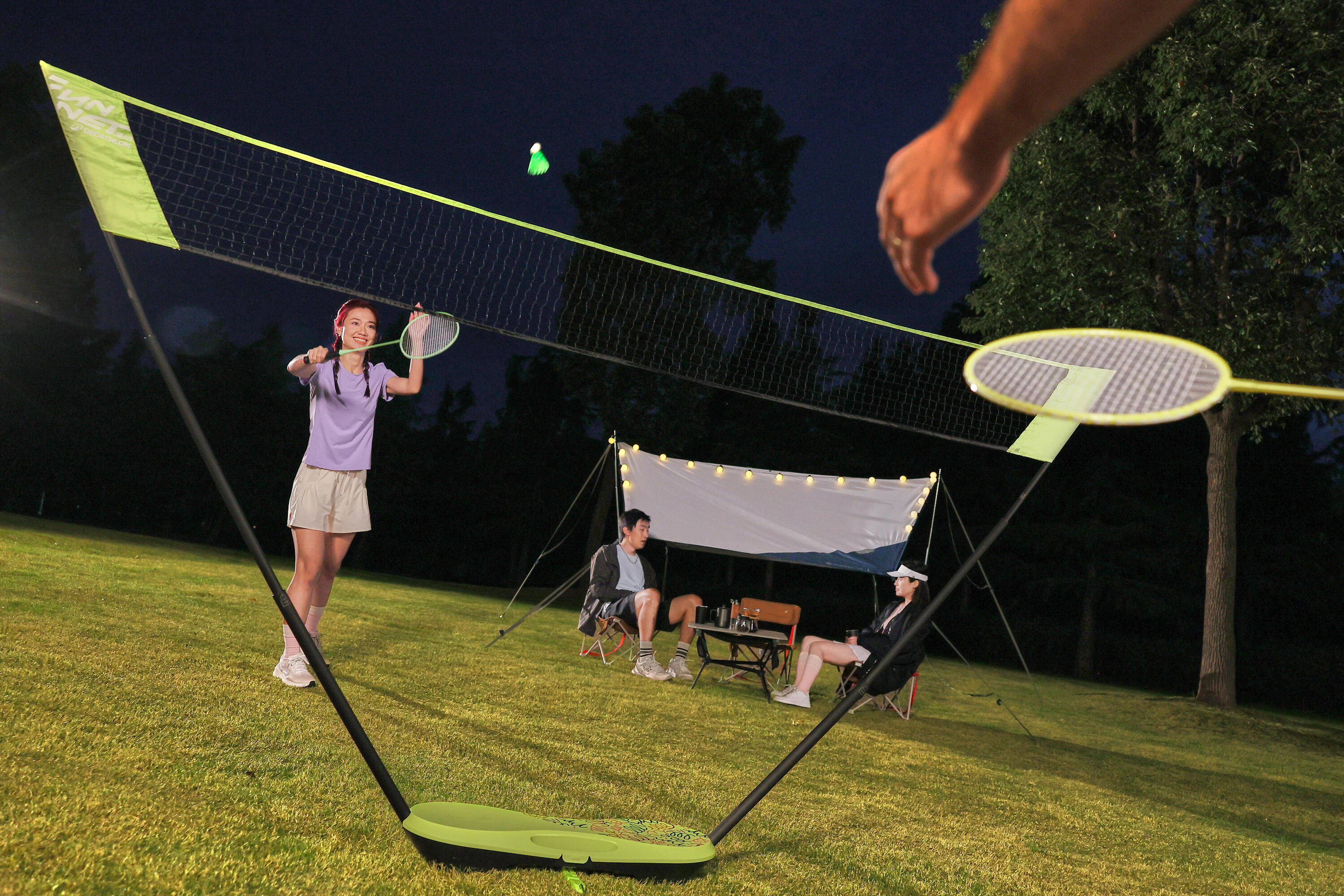 Volani badminton PSC 130 NITE plastica x3 11/17