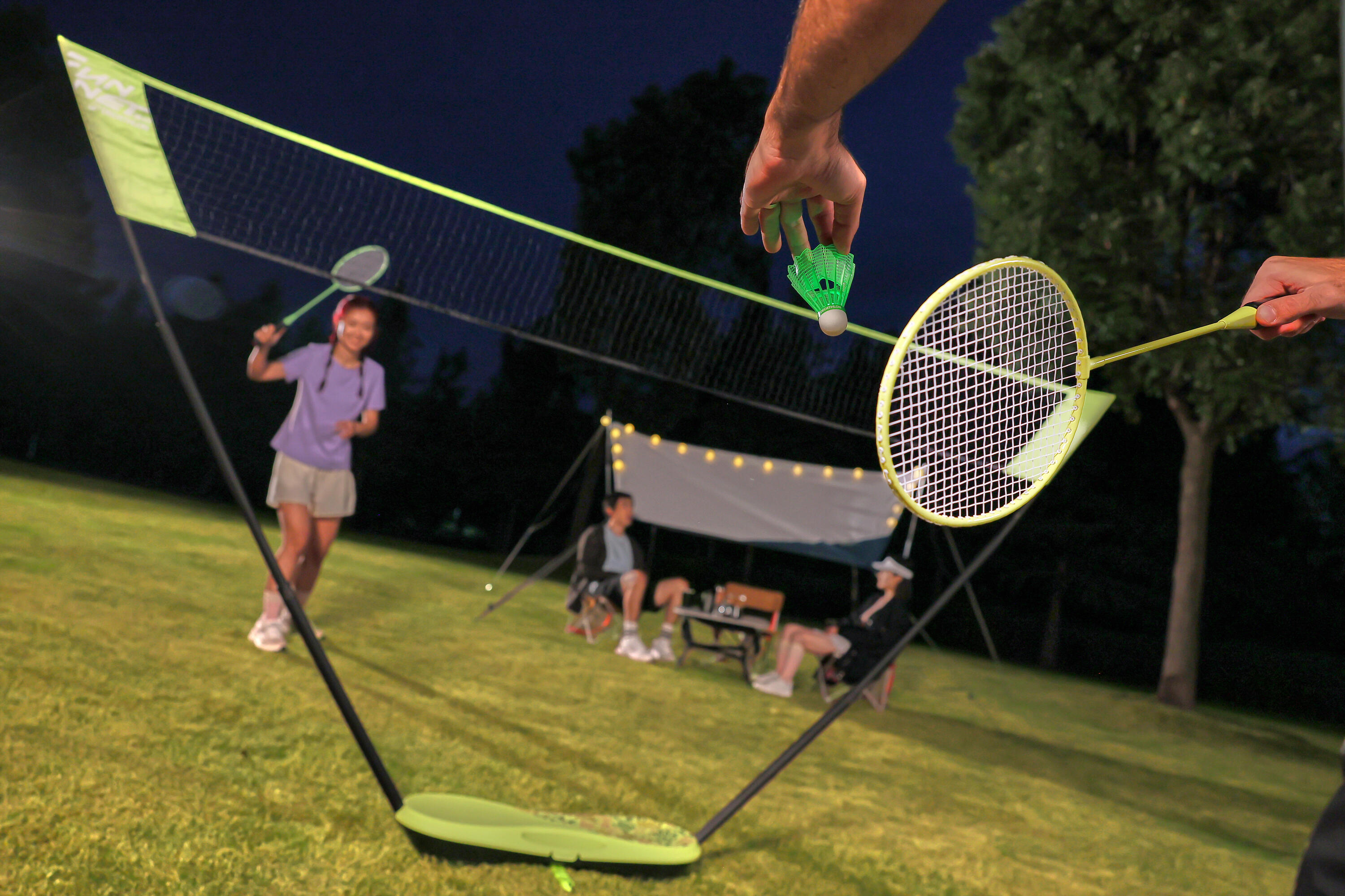 Volani badminton PSC 130 NITE plastica x3 9/17