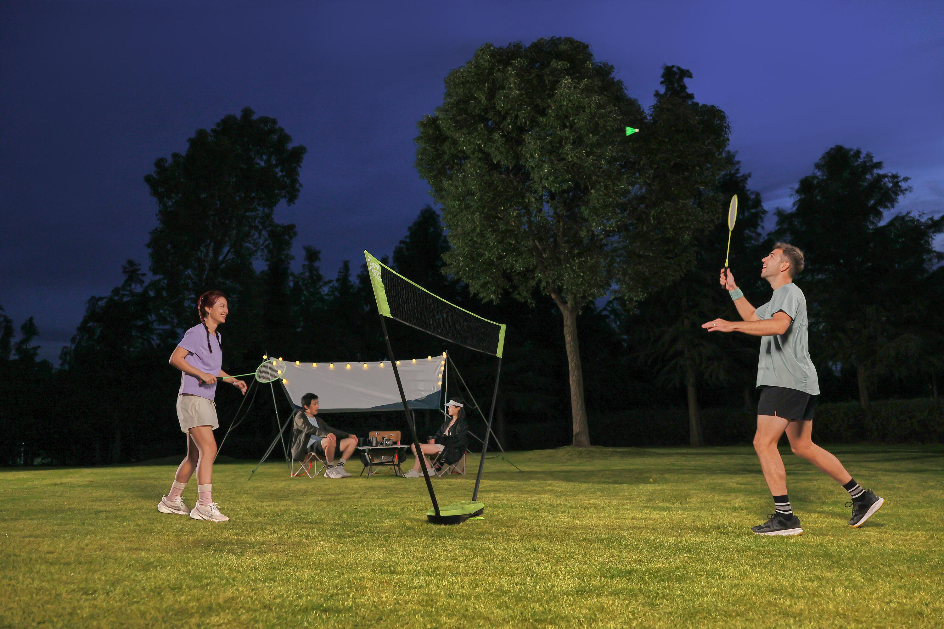 Volani badminton PSC 130 NITE plastica x3 8/17