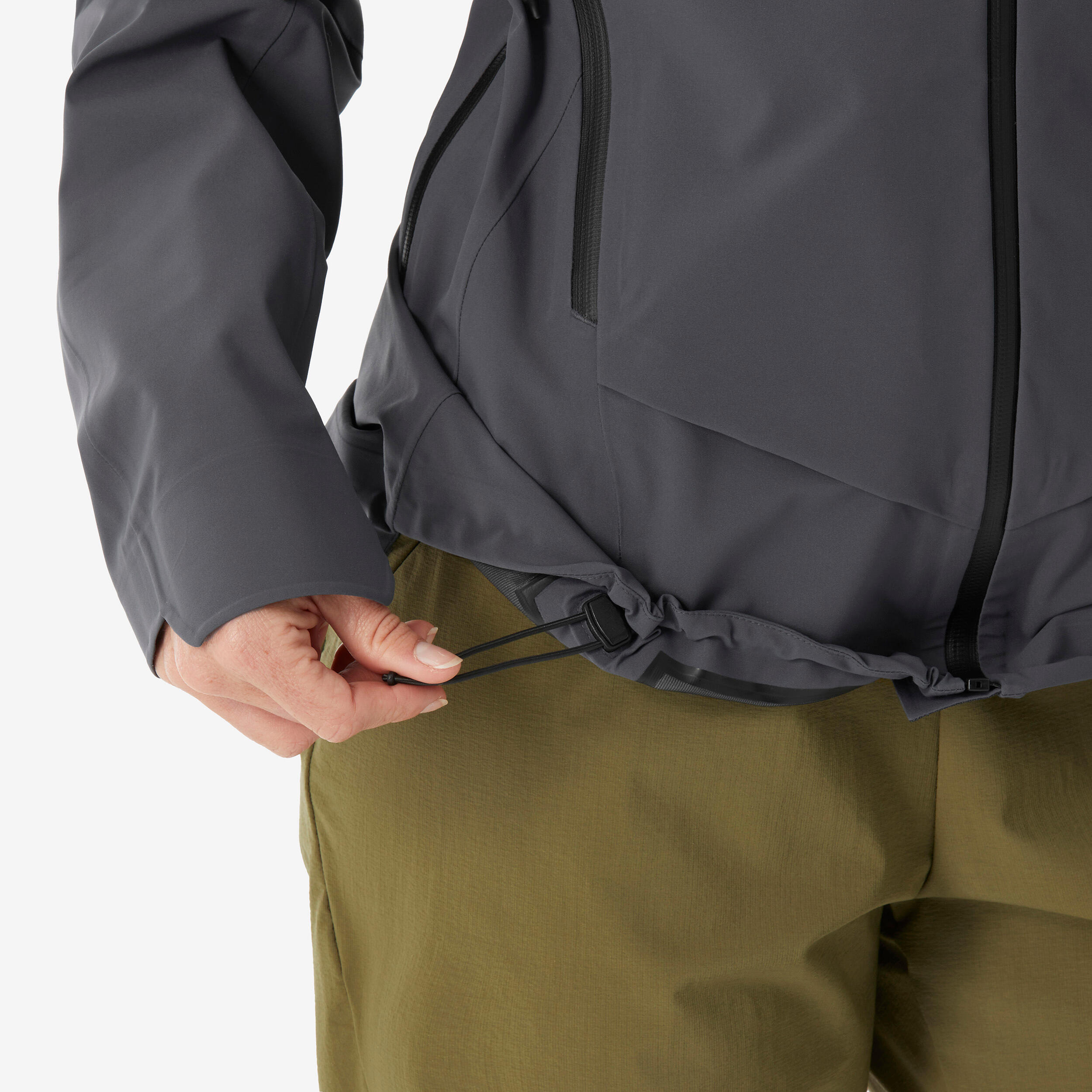Manteau de randonnée imperméable femme, MH 900 12/20