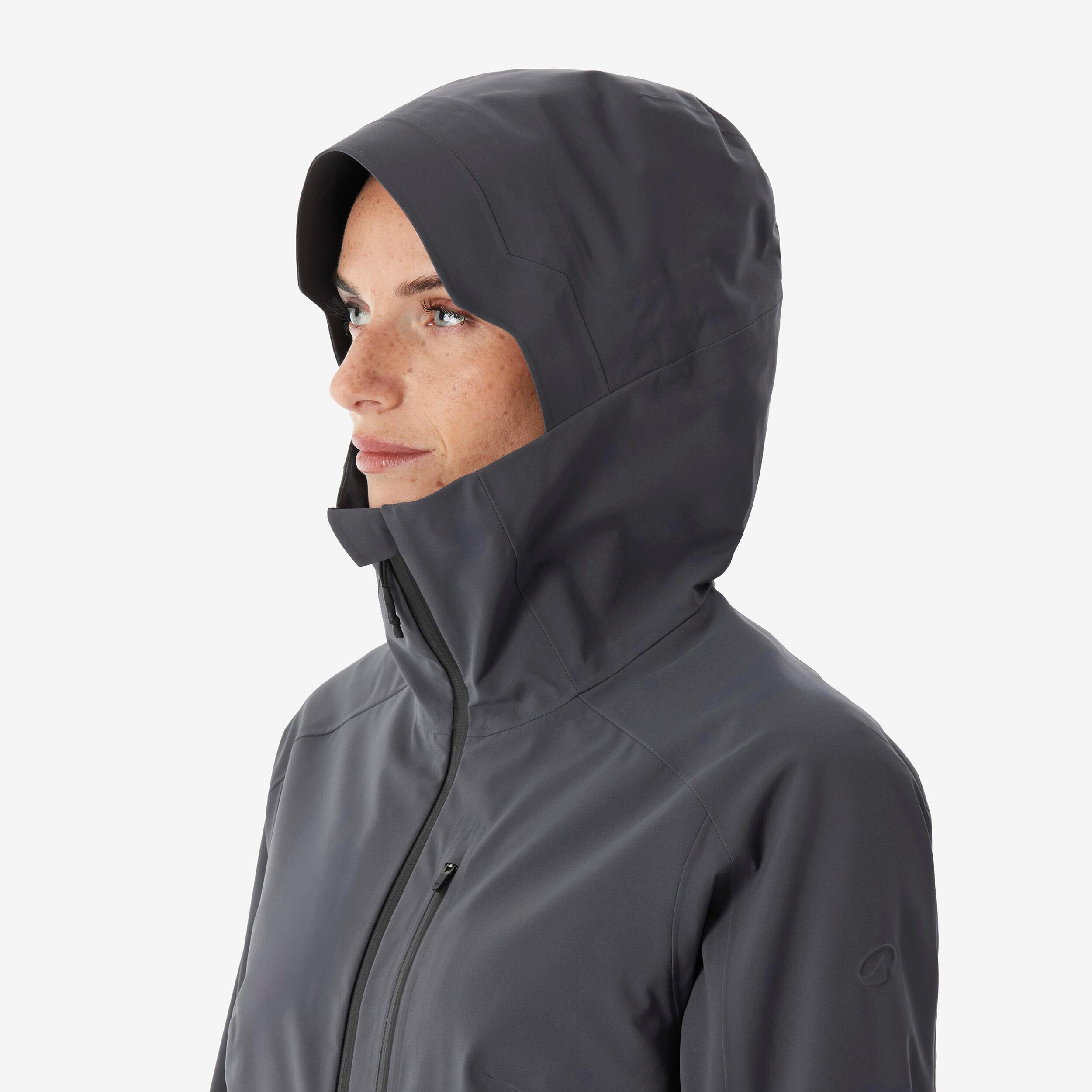 Manteau de randonnée imperméable femme, MH 900 14/20