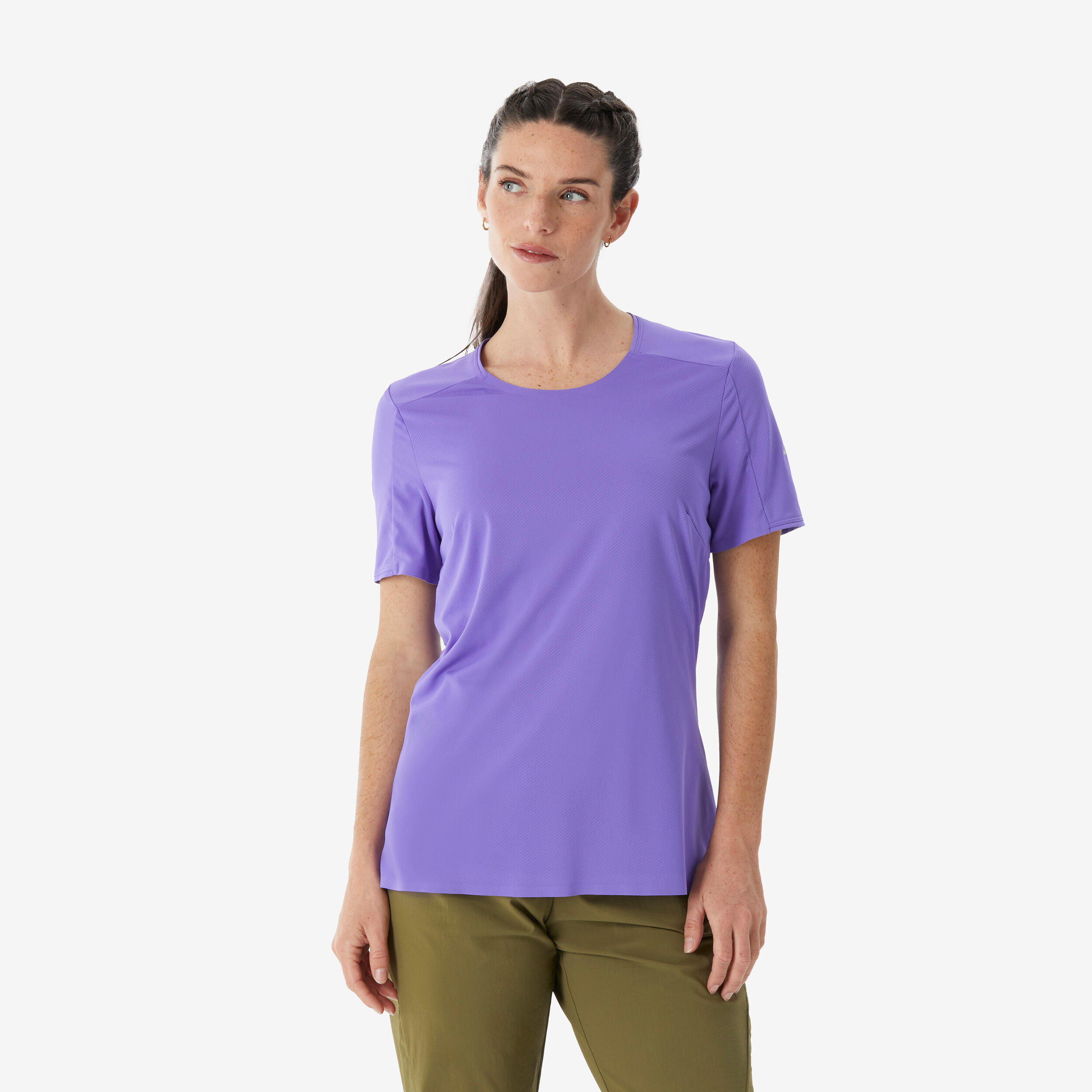 Women’s Hiking T-Shirt, MH 500 - QUECHUA