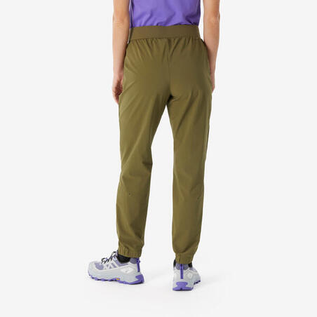 Штани жіночі MH500 Light для гірського туризму хакі