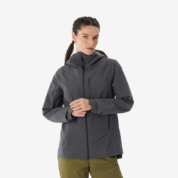 Veste de randonnée imperméable et légère femme, MH900 violet