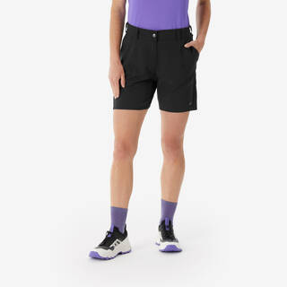 Women’s hiking shorts, MH100 - Black