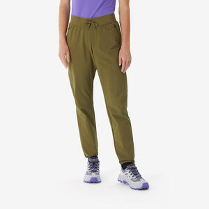 Pantalón de montaña y trekking Mujer Quechua MH500 Light caqui