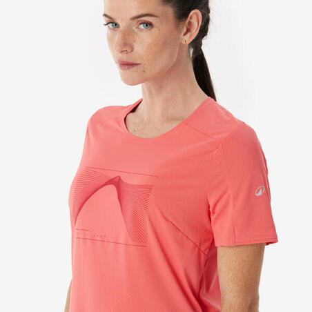 Футболка жіноча MH500 для гірського туризму рожева