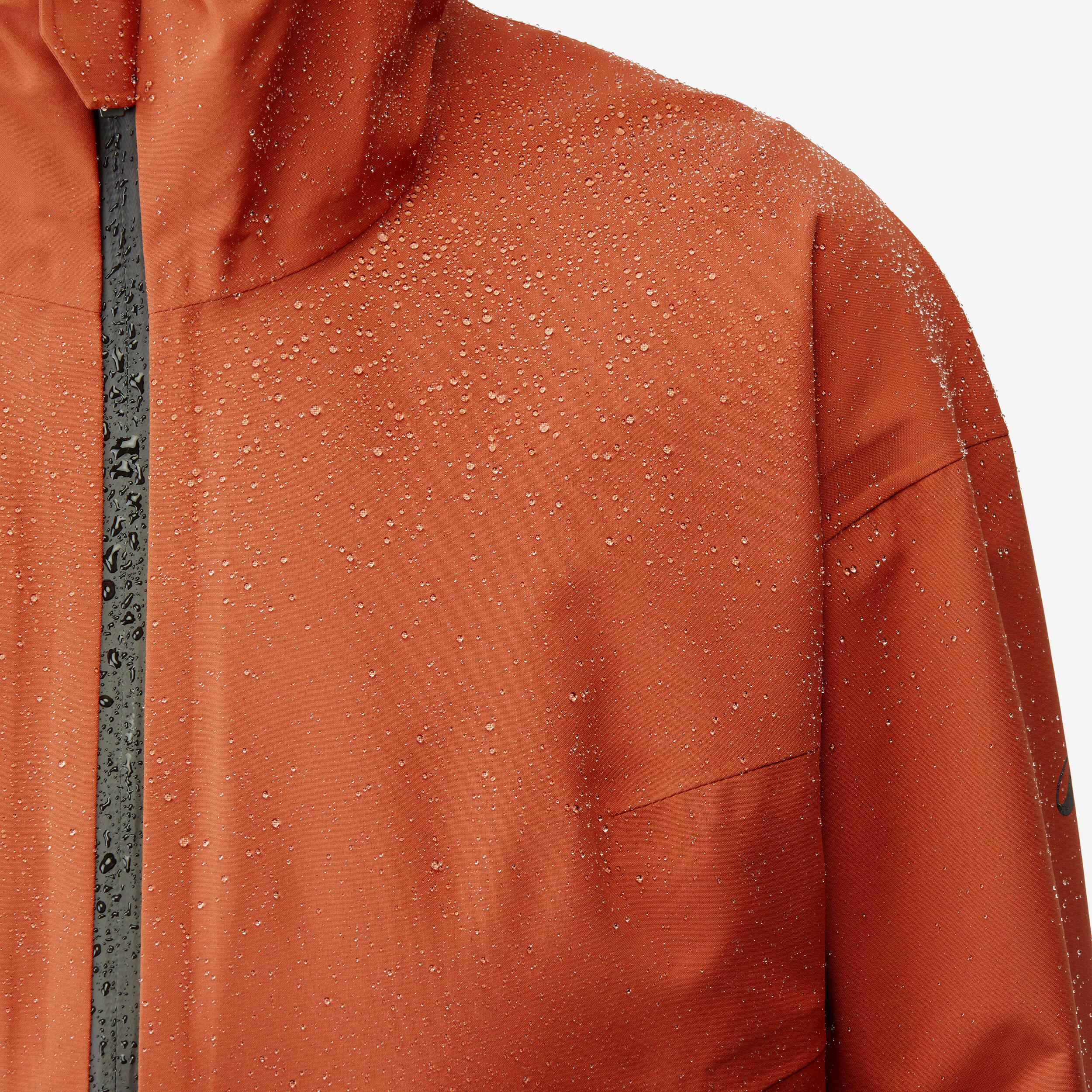 Manteau de randonnée imperméable femme, MH 100 3/7