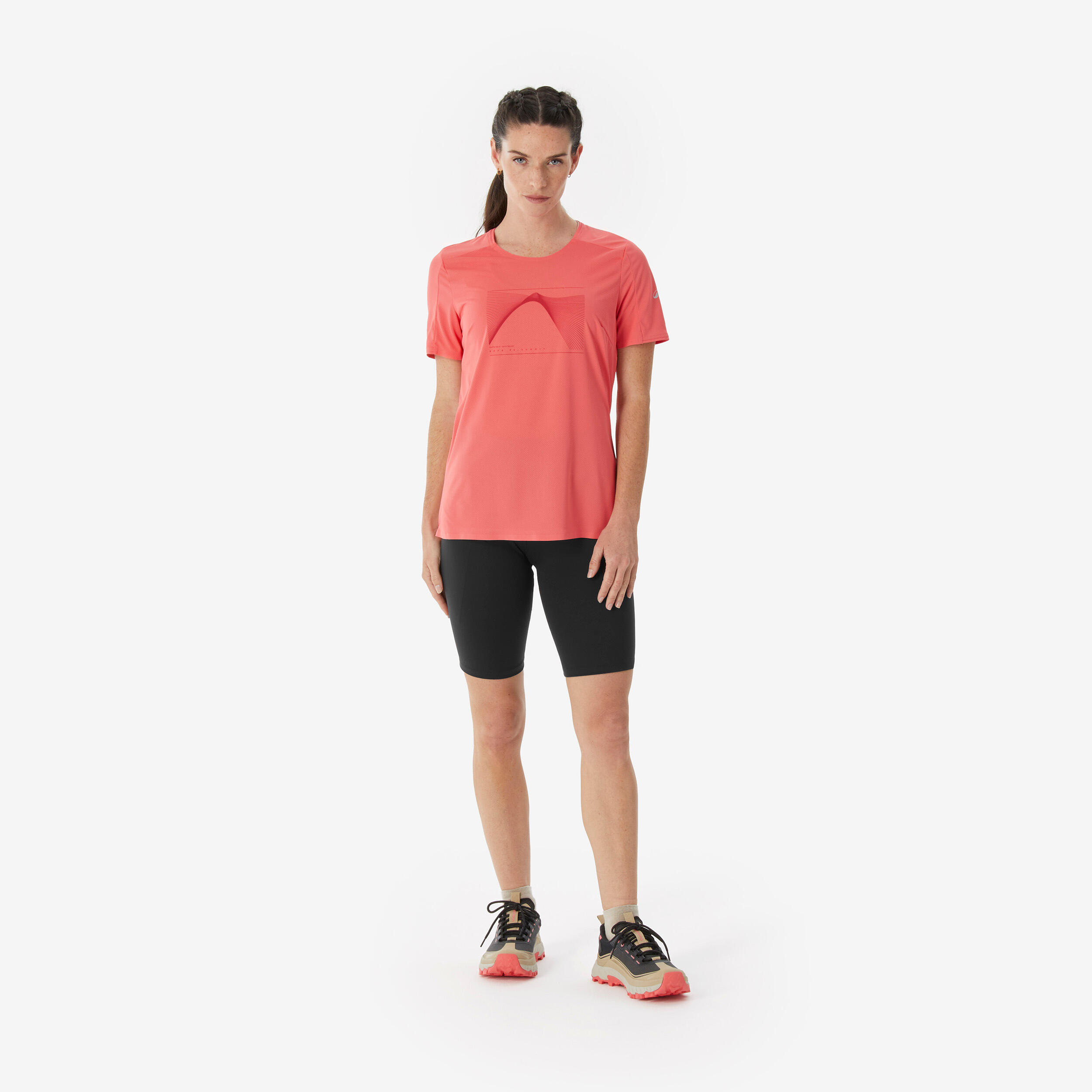 T-shirt de randonnée femme, MH 500 2/9