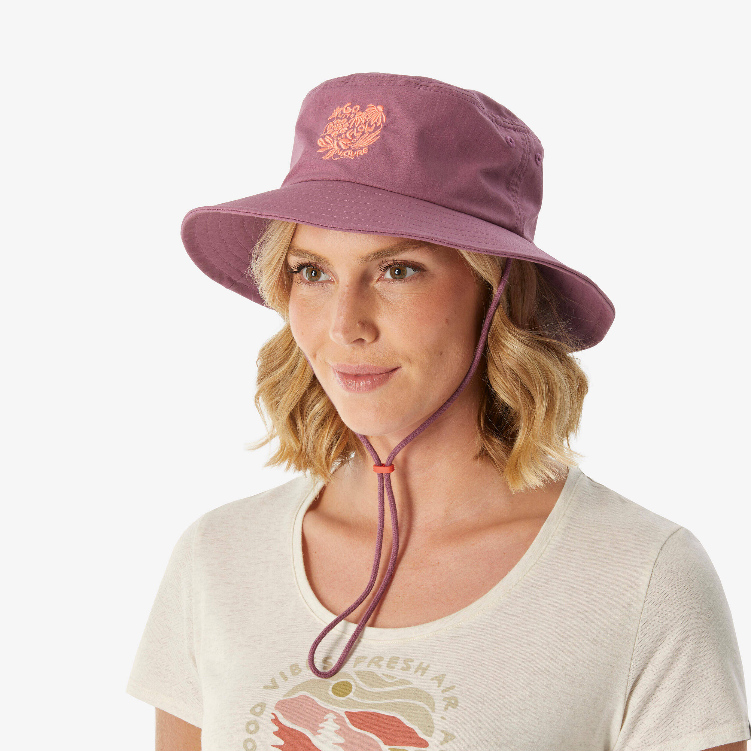 Hiking hat, HIKE 100 - Purple -  2