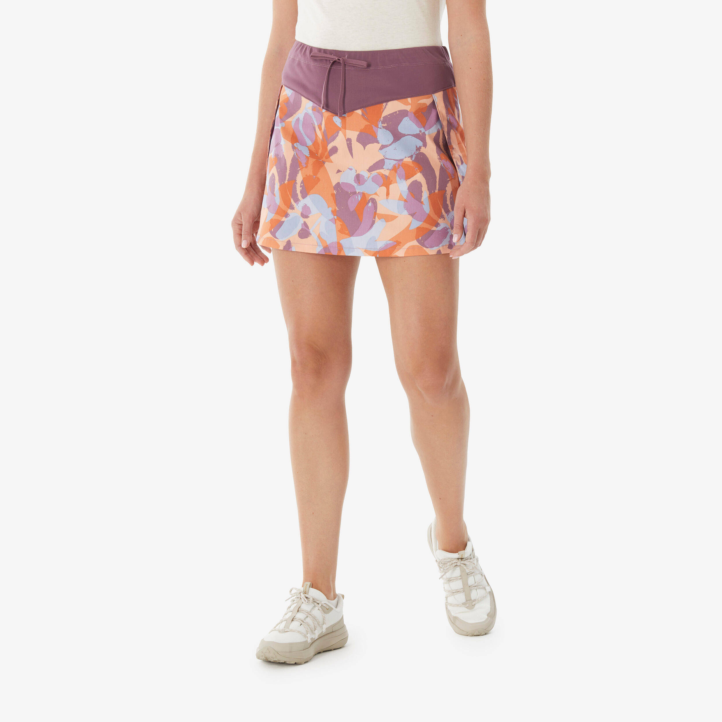 Women's Hiking Skort NH500 - Orange