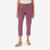 Pantalon de randonnée en lin femme, NH500 violet
