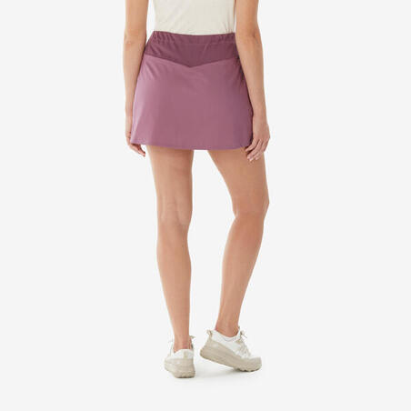 Спідниця-шорти NH500 для туризму фіолетова
