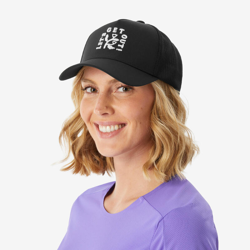 Outdoor Şapka - Siyah - Trucker 500