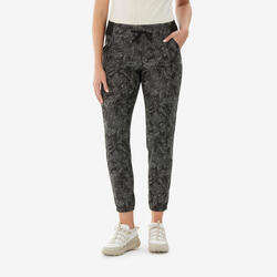 Pantalon de randonnée femme, NH100 vert