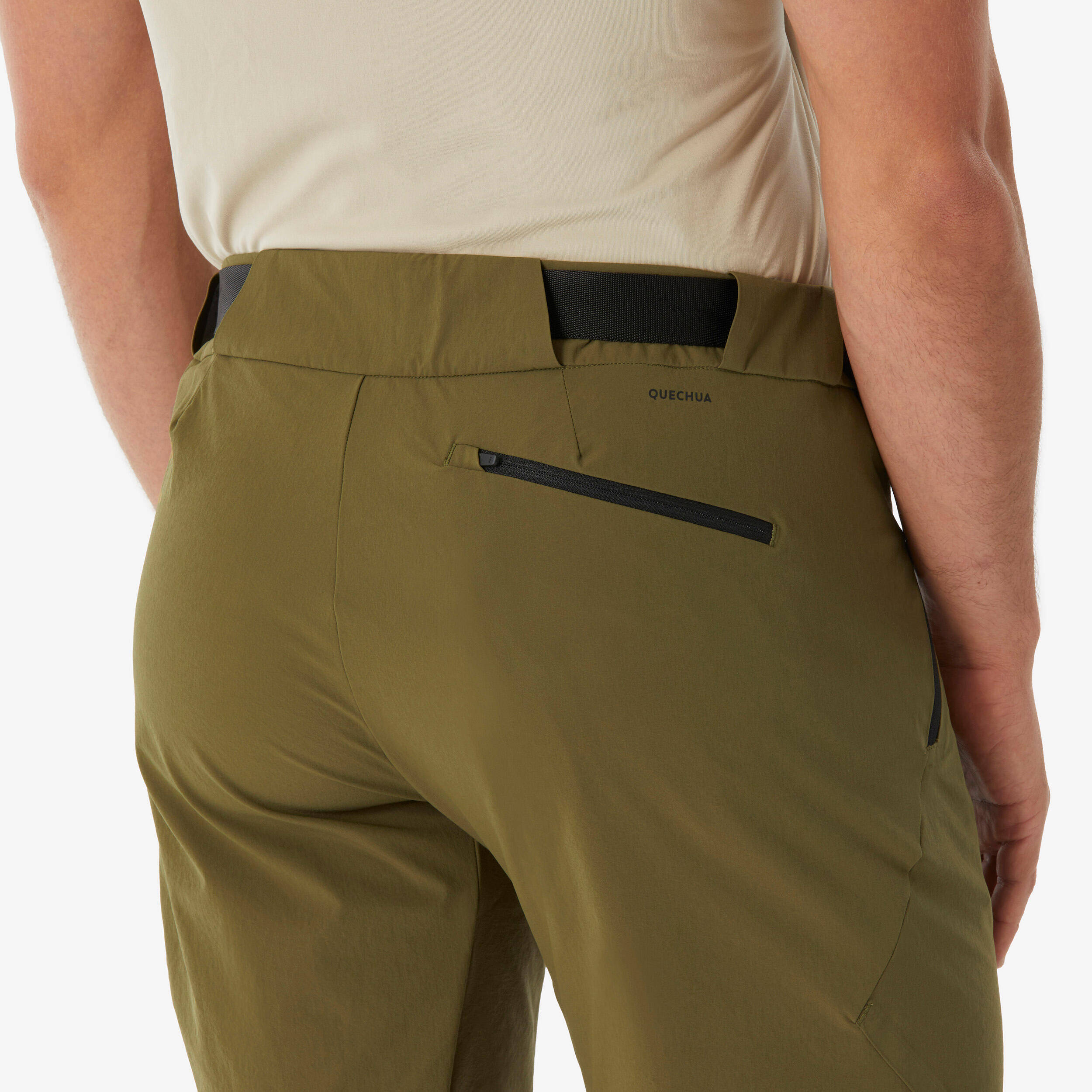 Men’s hiking shorts, MH500 - Khaki -  5