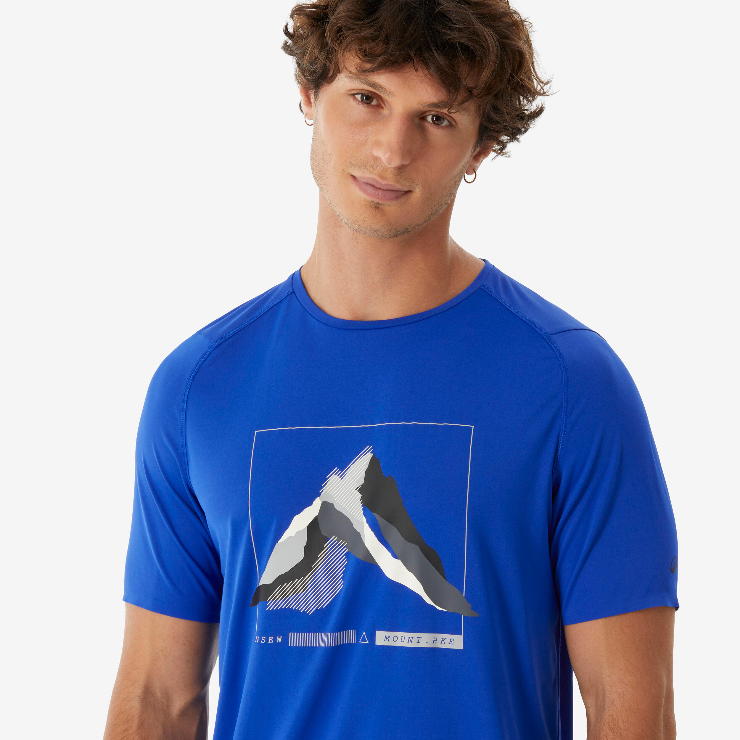 T-shirt de randonnée homme, MH 500 4/4