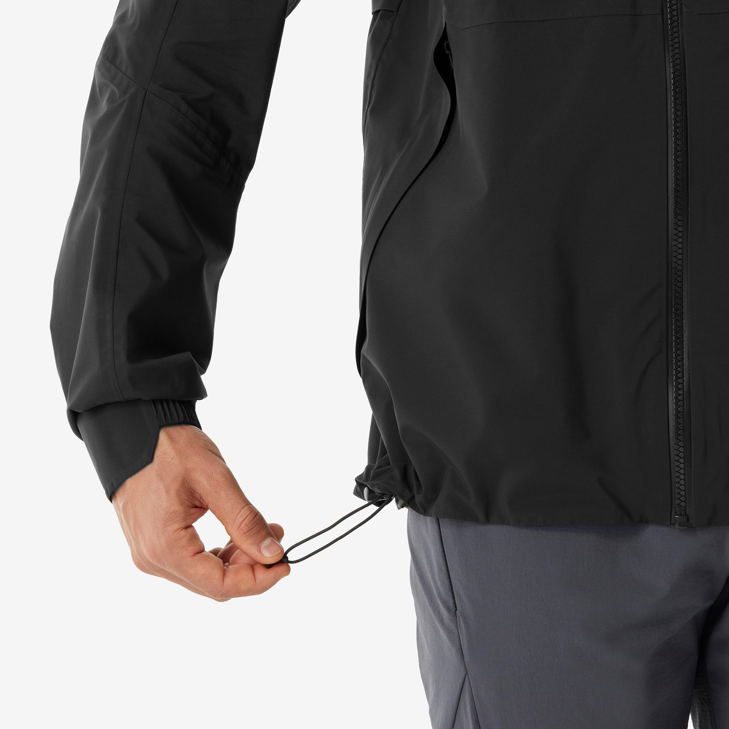 Manteau de randonnée imperméable homme, MH 500 Light 8/18