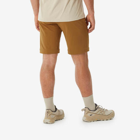 Штани чоловічі МН500 модульні для туризму коричневі