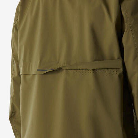 Куртка чоловіча МН500 для туризму водонепроникна хакі