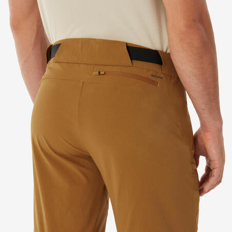 Штани чоловічі МН500 модульні для туризму коричневі