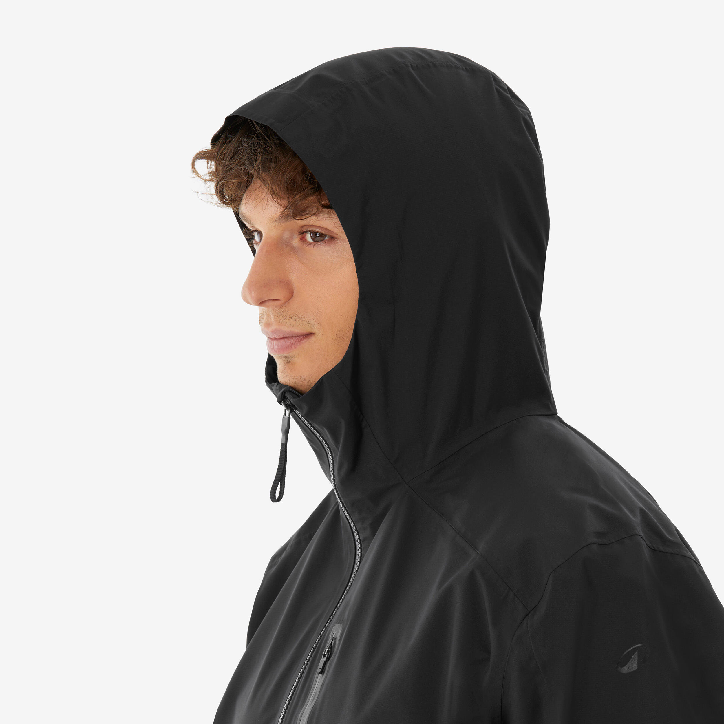 Manteau de randonnée imperméable homme, MH 500 Light 11/18