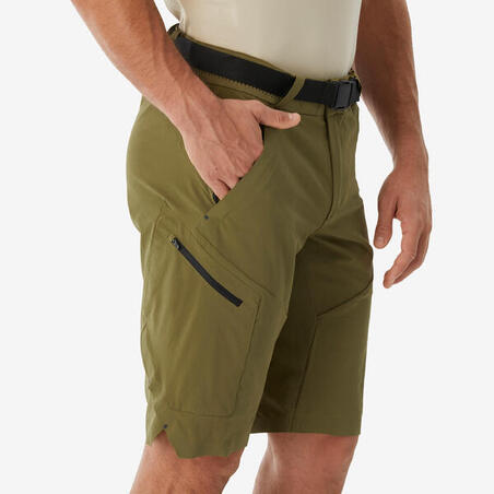 Шорти чоловічі MH500 для туризму хакі