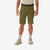 Short de randonnée long homme, MH500 khaki