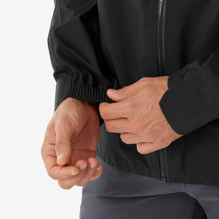 Куртка чоловіча MH500 для гірського туризму чорна