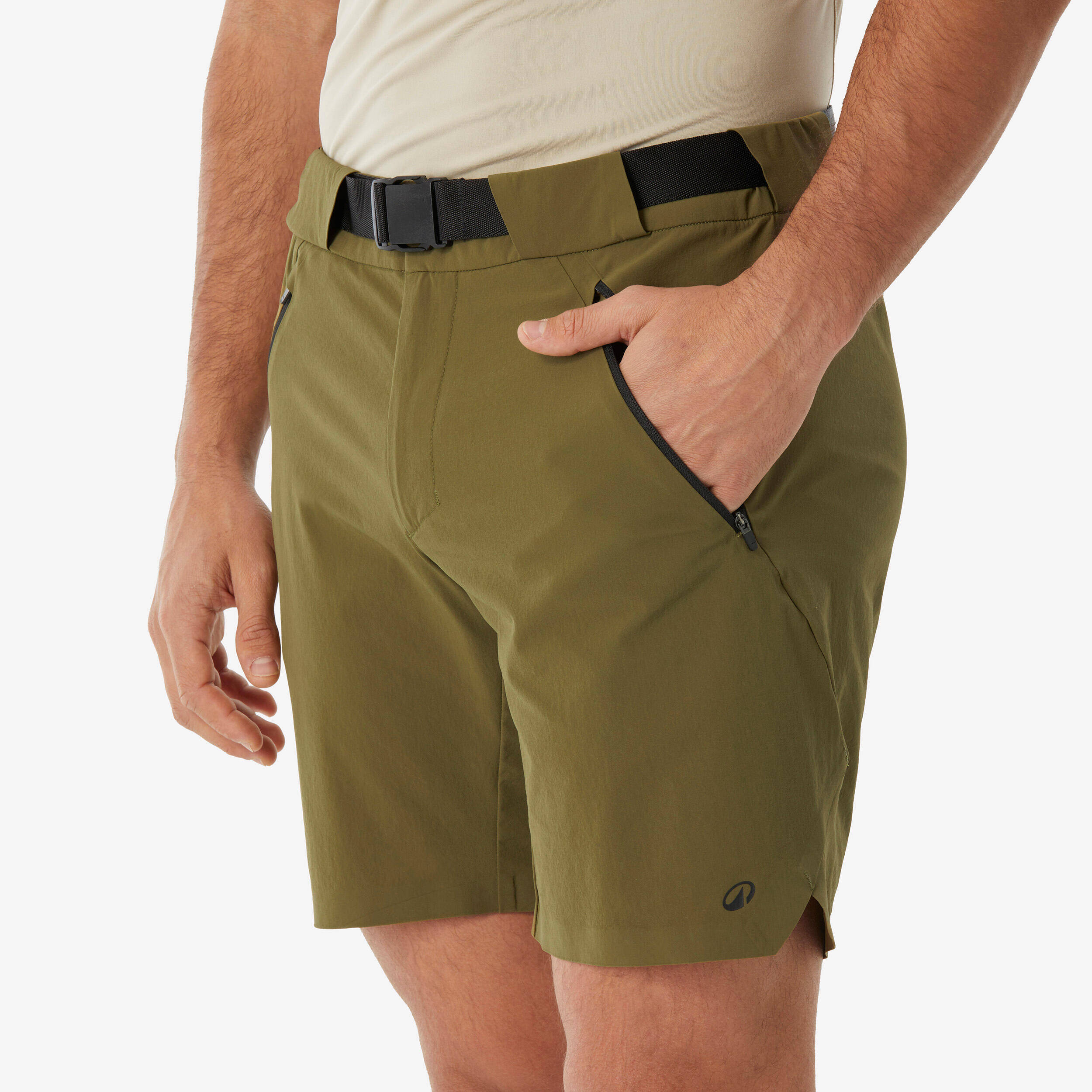 Men’s hiking shorts, MH500 - Khaki -  4