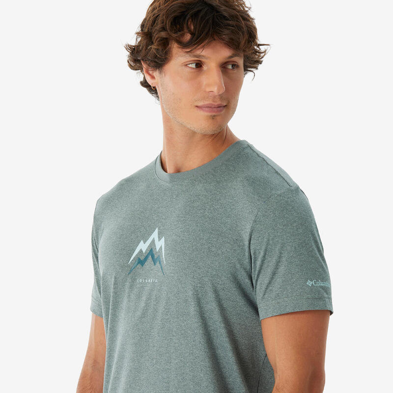 Tricou Columbia Drumeție Gri Bărbați