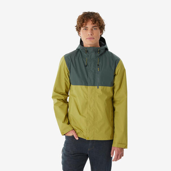 Giacca montagna uomo NH500 impermeabile blu