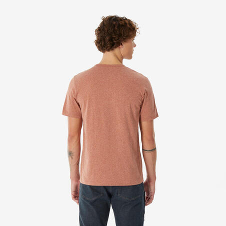 Футболка чоловіча NH100 для гірського туризму коричнева